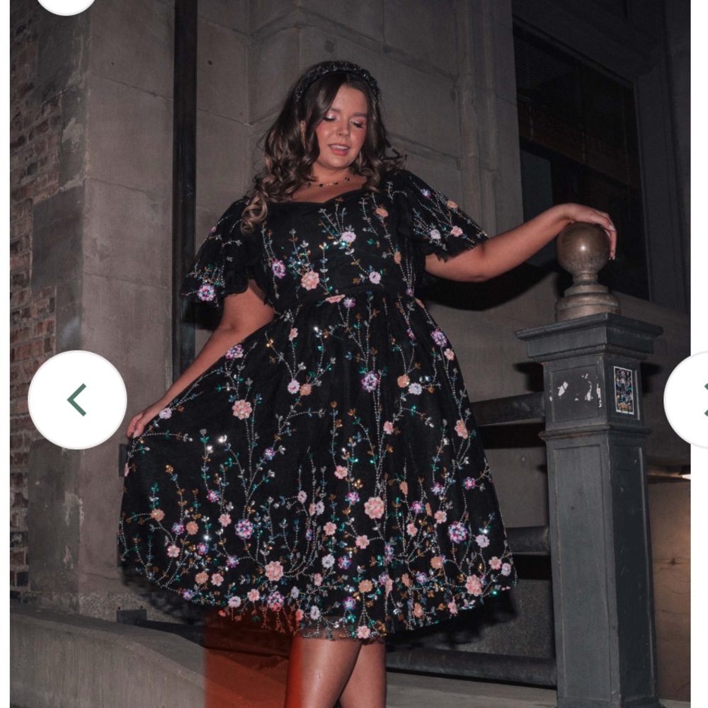 JessaKae Black Ruffled Tiered Dress - Picture 5 of 6